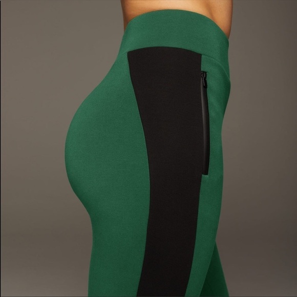 Michi Green Carve Flare Pants Size Small - Picture 2 of 10